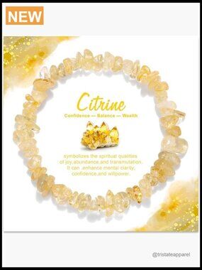 Natural Gemstone Beaded Bracelet Healing Crystal Stone Handmade Spiritual